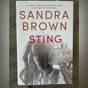 Sandra Brown Sting Hardcover book